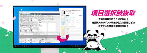 項目選択肢抜取
